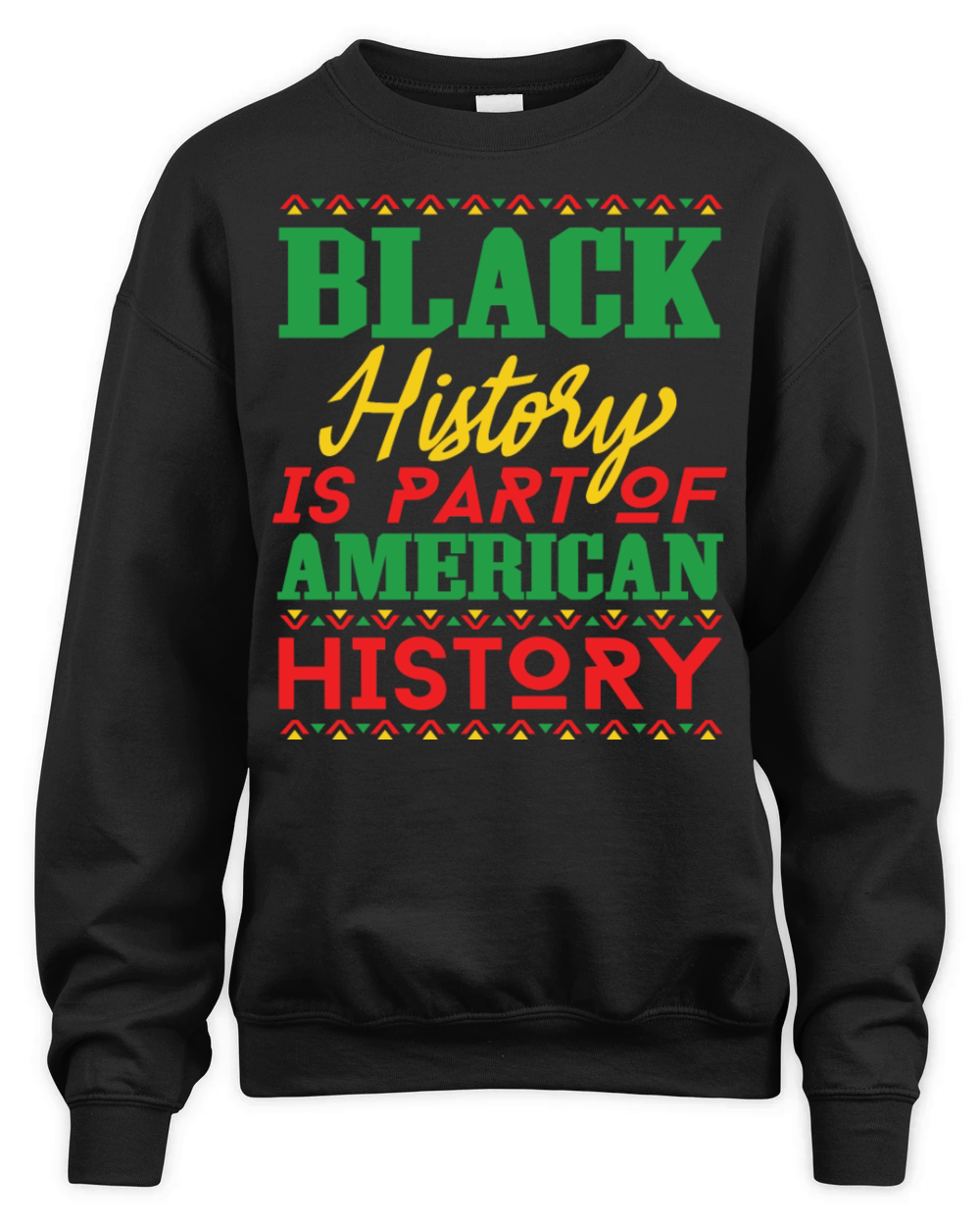 Black History is Apart of American History Unisex Premium Crewneck Sweatshirt