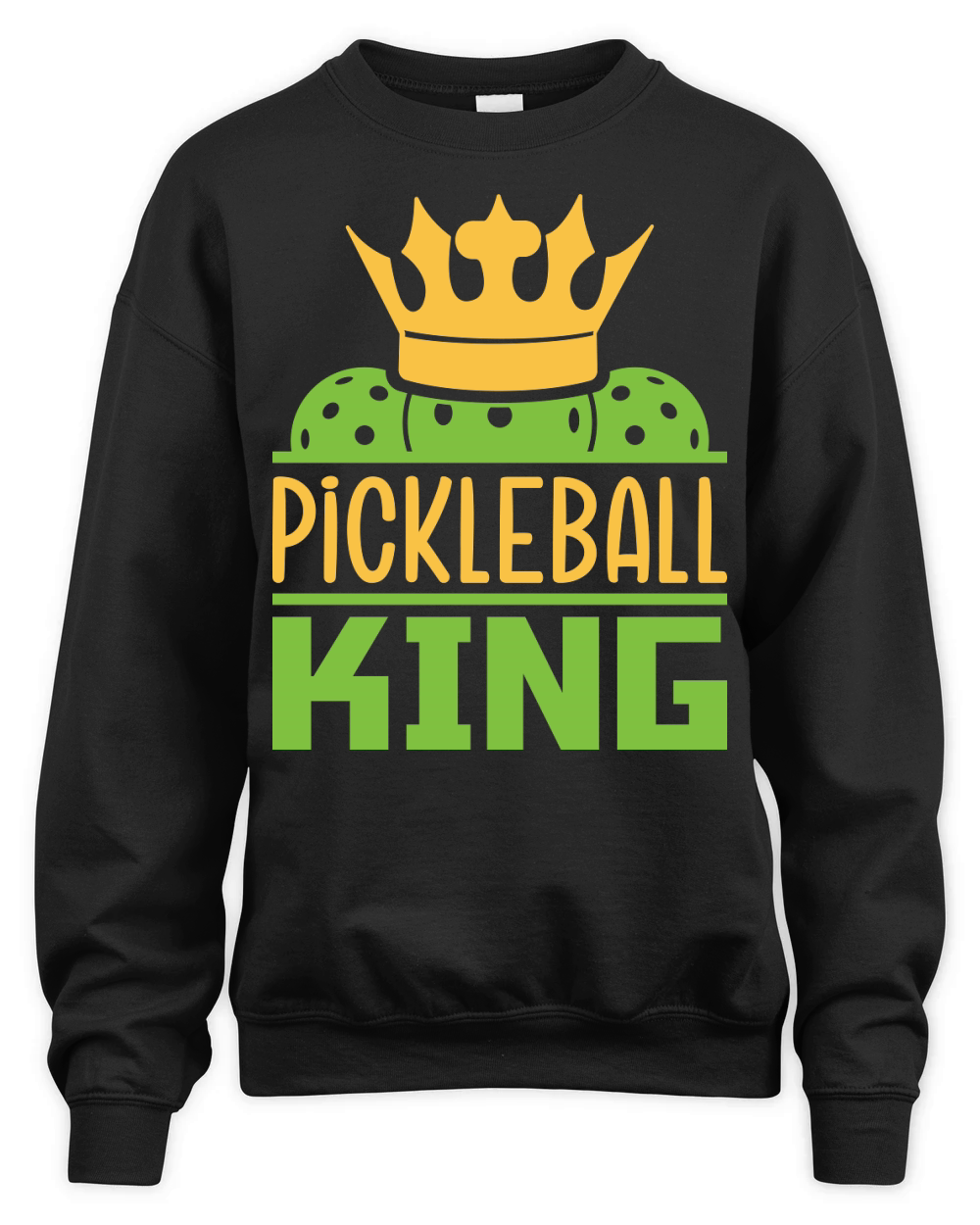 Pickleball King 01 Unisex Premium Crewneck Sweatshirt