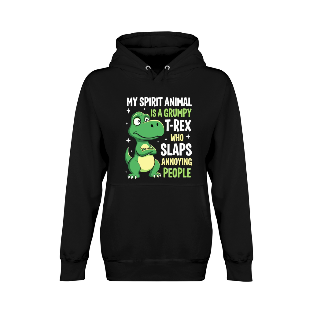 My spirit animal is a grumpy Unisex Premium Pullover Hoodie