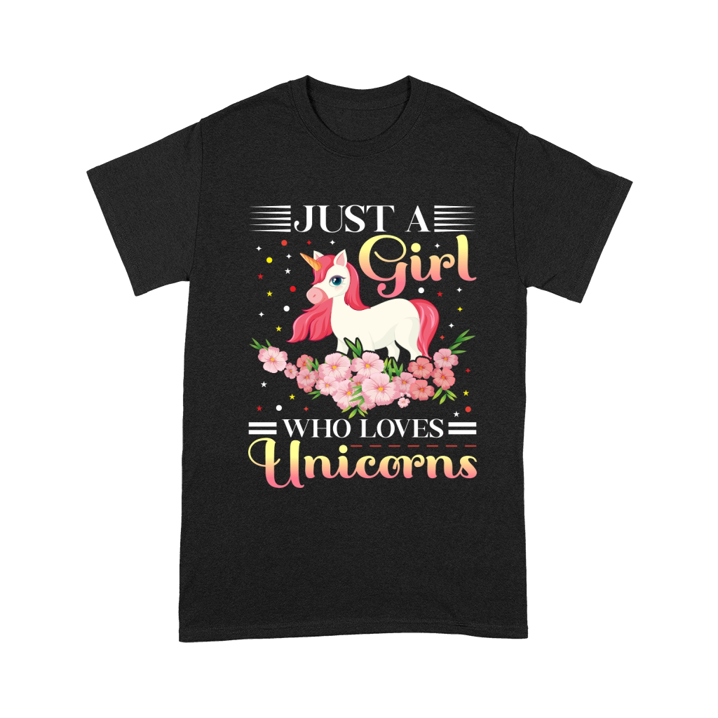 Just a Girl Who Loves Unicorns Unisex T-Shirt