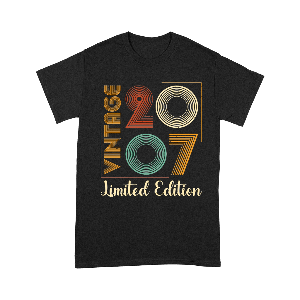Vintage 2007 Limited Edition Birthday T Shirt Design (1) Unisex T-Shirt