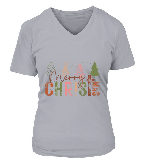 Merry Christmas 19 03 V-neck T-Shirt Woman