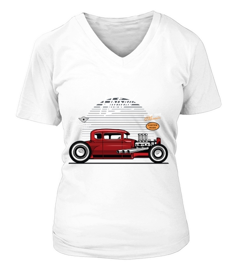 Vintage Car 17 V-neck T-Shirt Woman