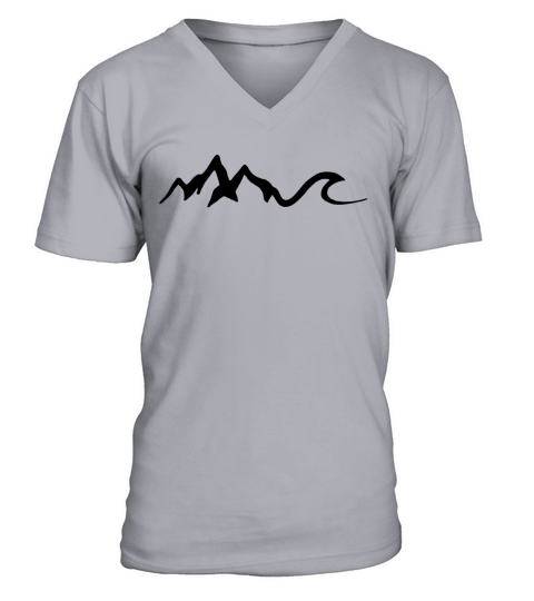 Mount Wave V-Neck T-shirt