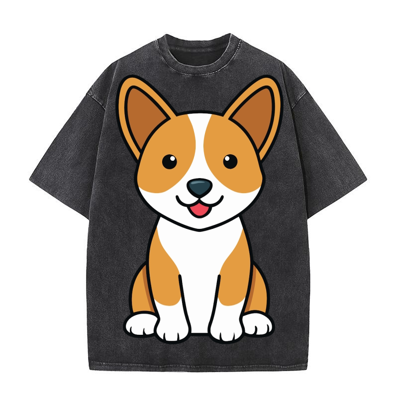 Basenji Washed T-Shirt