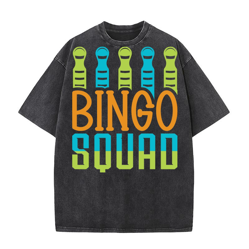 Bingo Squad 06 Washed T-Shirt