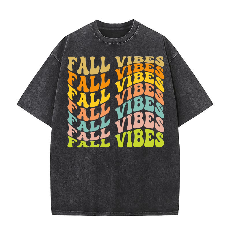 Fall Vibes 7.01 Washed T-Shirt