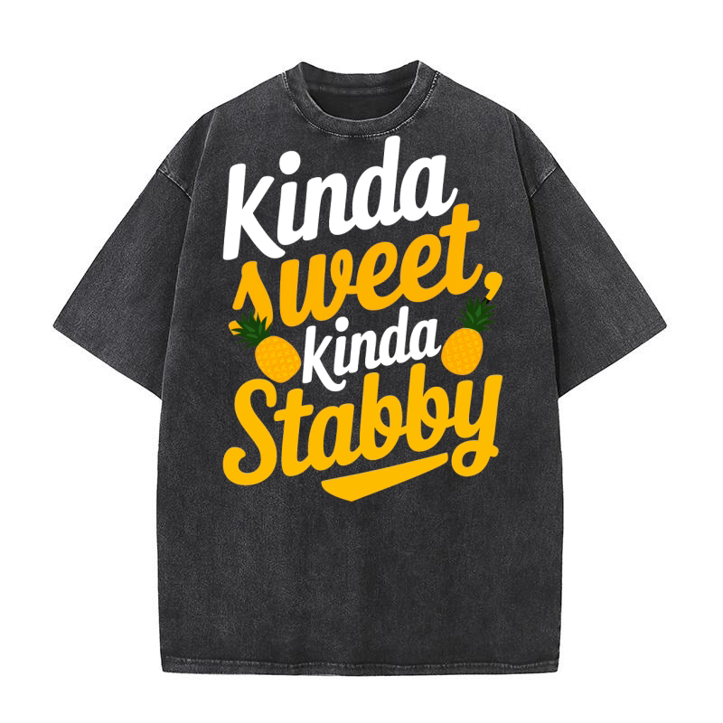 Kinda Sweet Kinda Stabby Washed T-Shirt