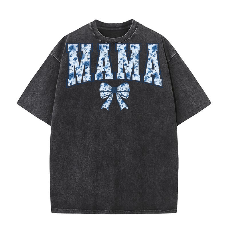 MamaChinoiserieCoquette1 PNG Washed T-Shirt