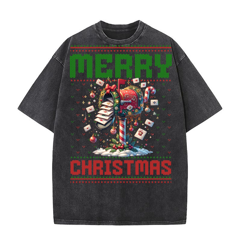 Merry christmas 59 13 Washed T-Shirt