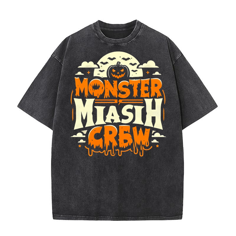 Monster Mash Crew 3.01 Washed T-Shirt