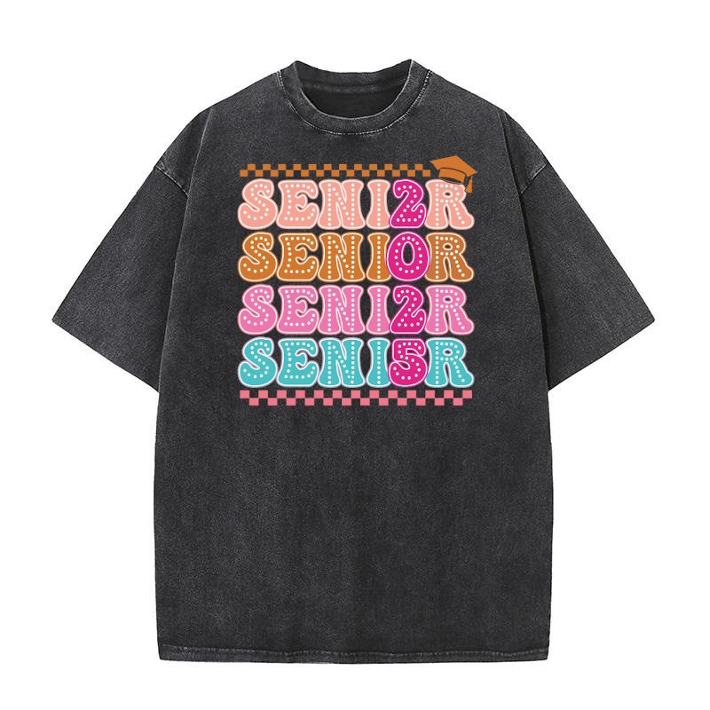 Senior 2025 Washed T-Shirt