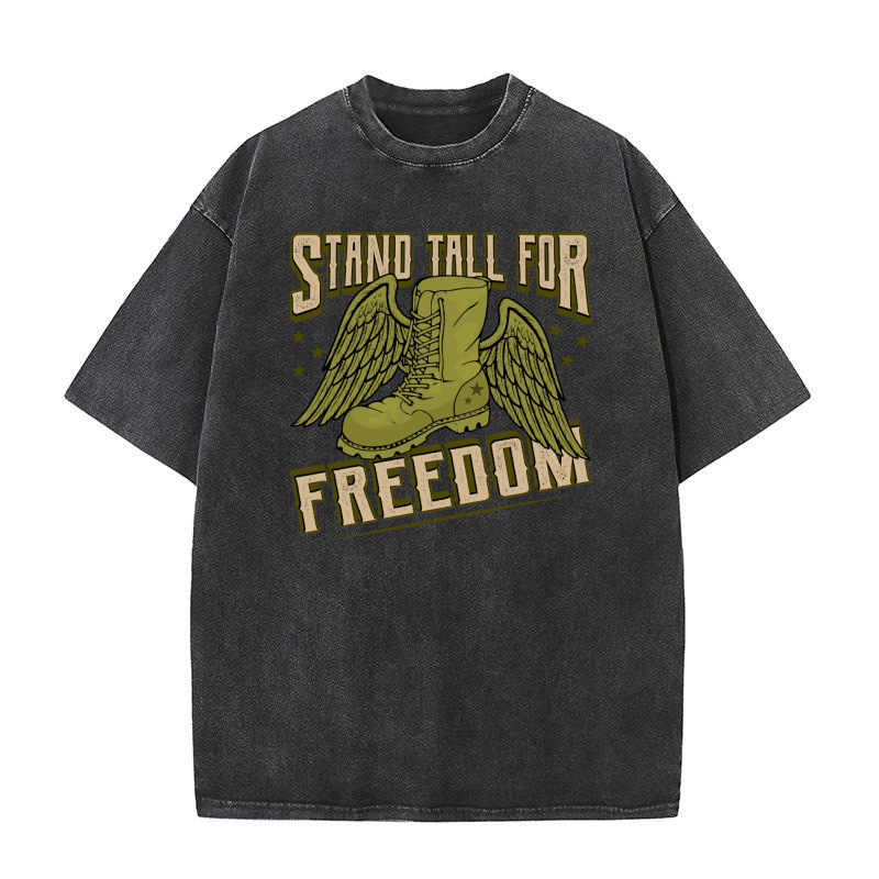 Stand Tall for Freedom Washed T-Shirt