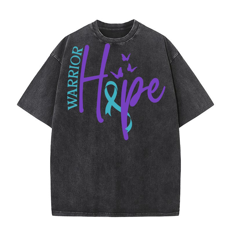 SUICIDE AWARENESS 3 Washed T-Shirt