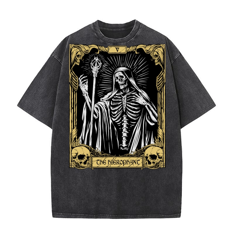 The Hierophant Washed T-Shirt