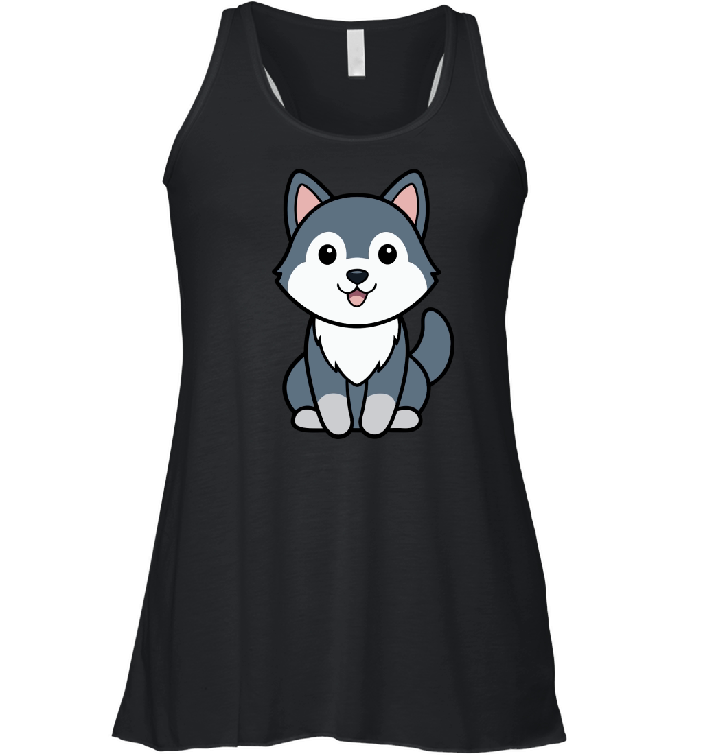 Alaskan Malamute 03 Women's Flowy Tank Top