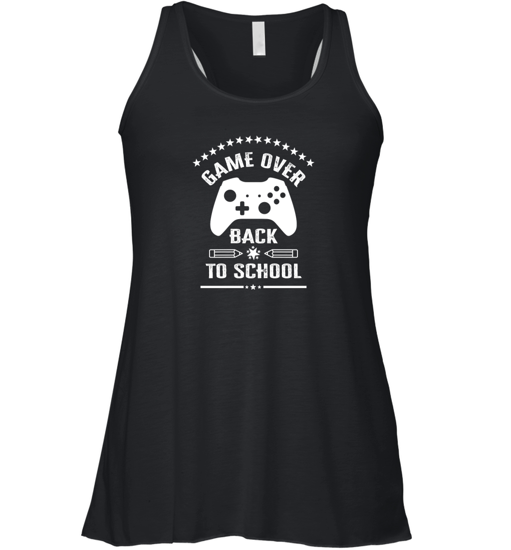 Game over back to schoo Women's Flowy Tank Top