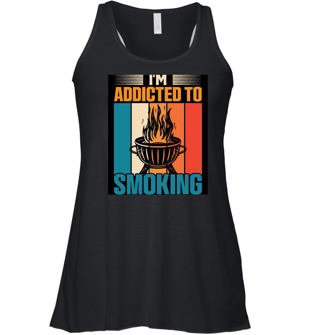 Im addicted to smoking Women's Flowy Tank Top