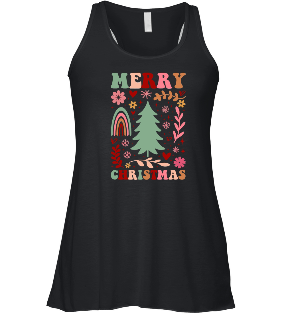 merry christmas 40 Women's Flowy Tank Top