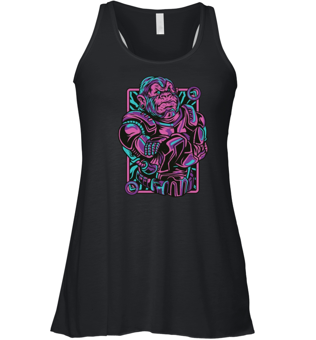 Neon Style Gorilla Women's Flowy Tank Top