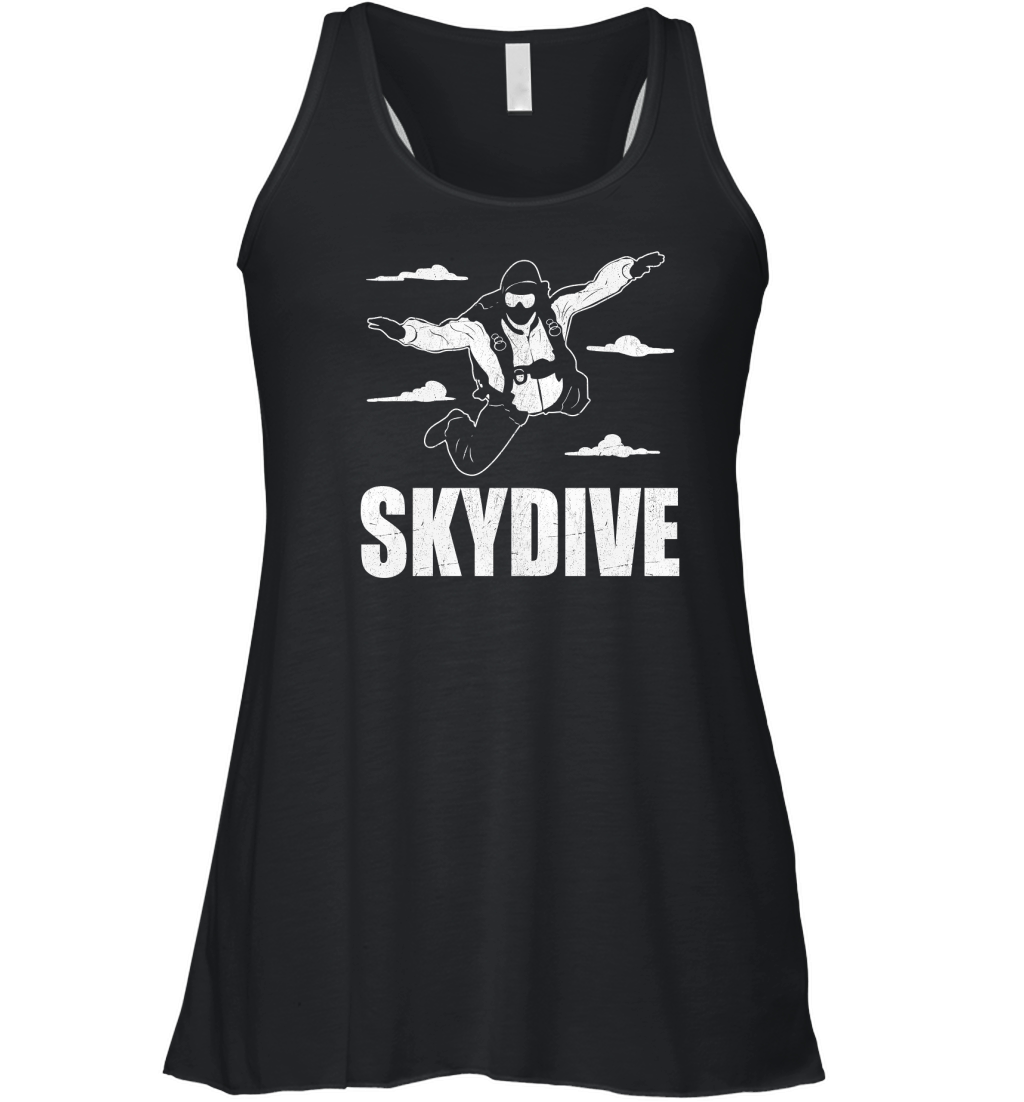 Skydive 02 Women's Flowy Tank Top