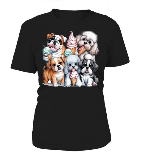 Dog Watercolor Bundle 07 Women's T-Shirt