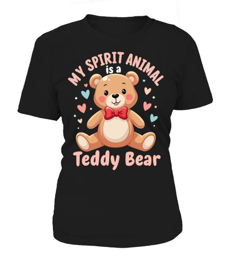 My spirit antmal teddy bear Women's T-Shirt