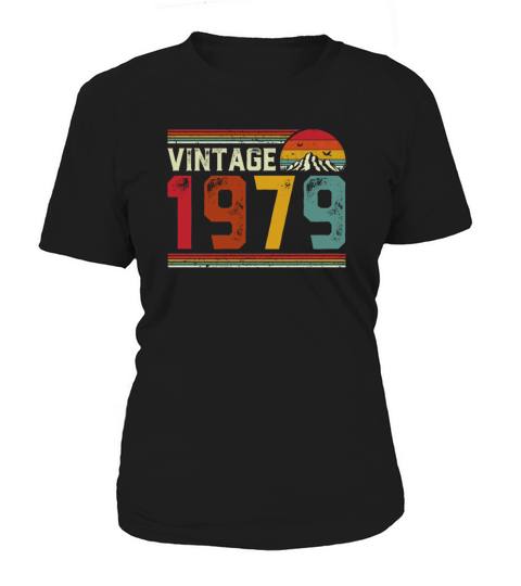 Vintage 1979 42 Years Old 42nd Birthday Gift Women's T-Shirt