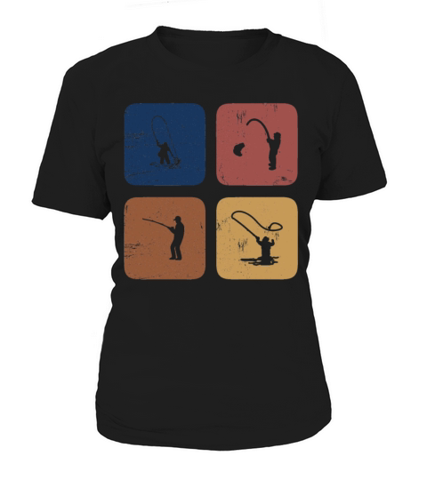 Vintage Fishing, Fishermen and Fisherman Gift Women's T-Shirt