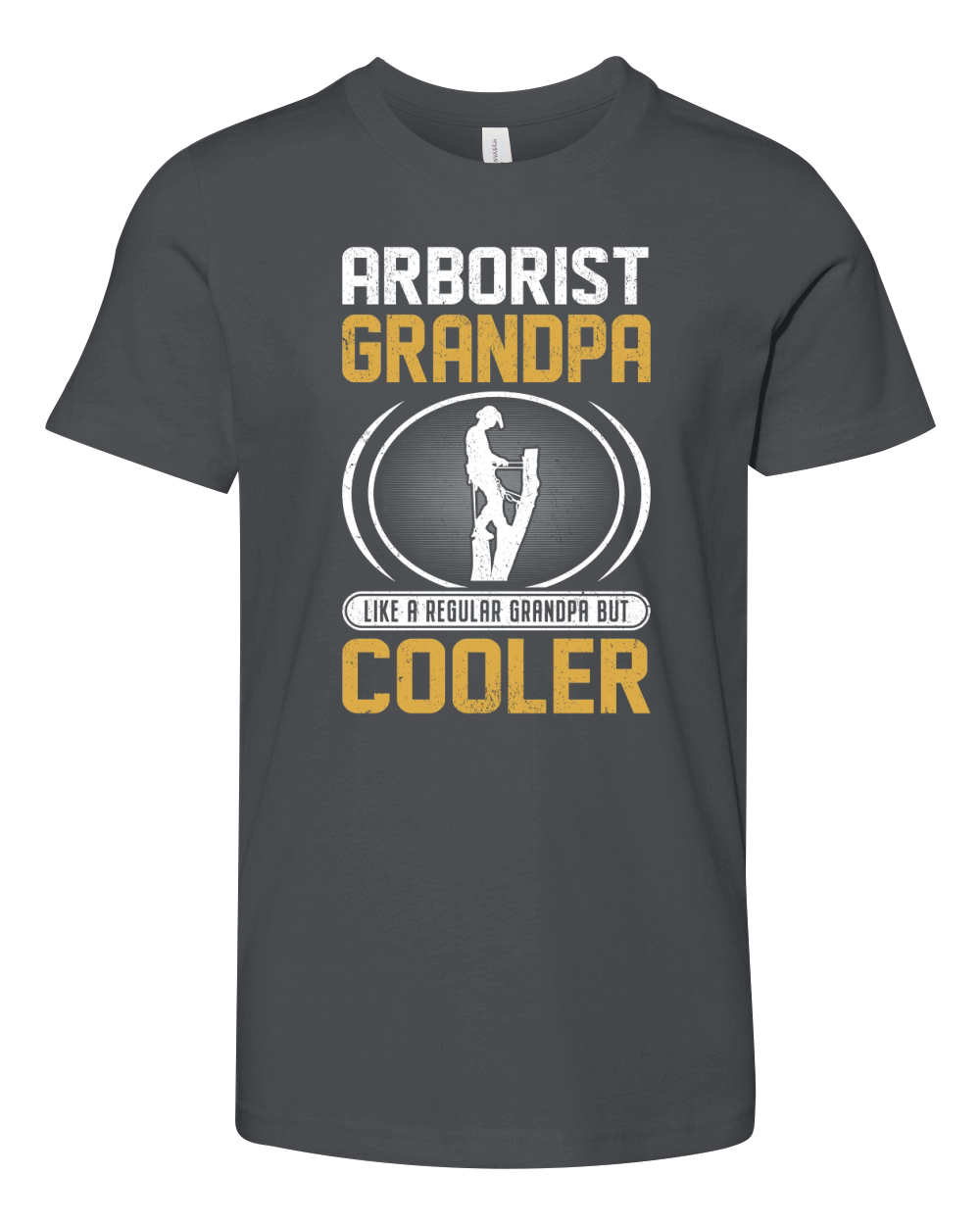 Arborist Grandpa Like A Regular Grandpa But Cooler (6) Youth Unisex Jersey Tee