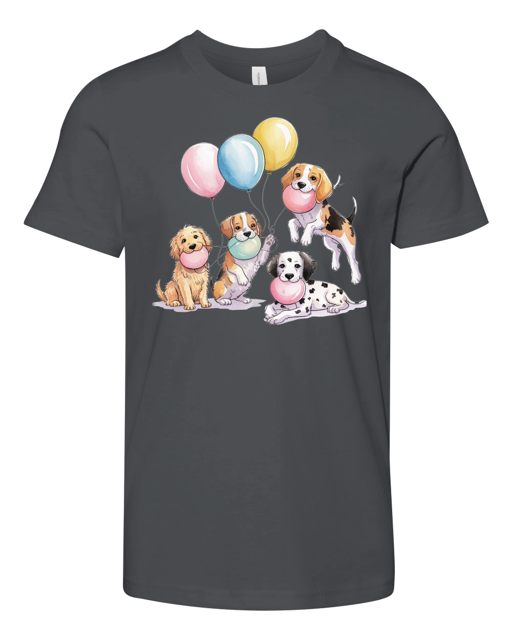 Dog Watercolor Bundle 13 Youth Unisex Jersey Tee