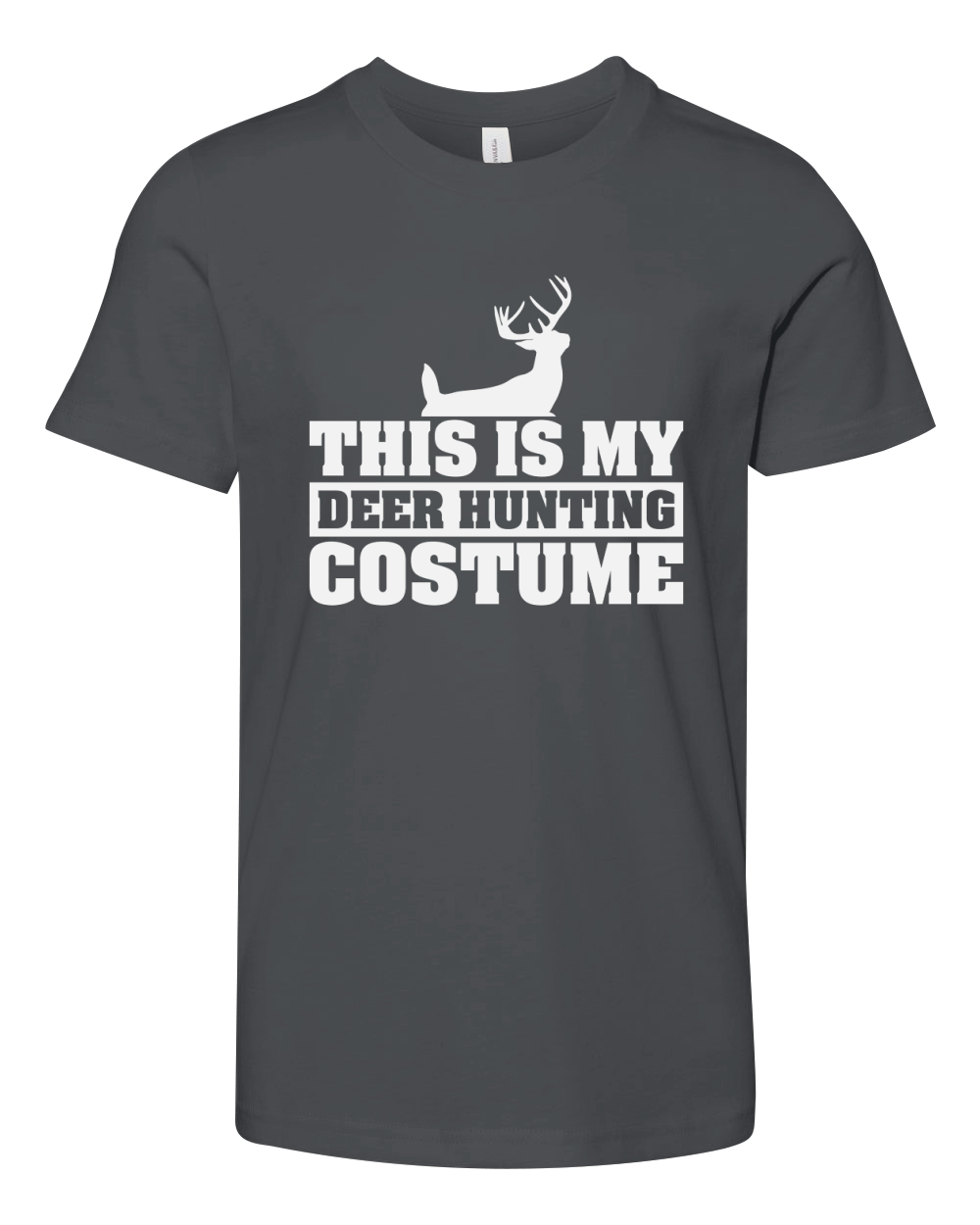 This Is My Deer Hunting Costume Youth Unisex Jersey Tee