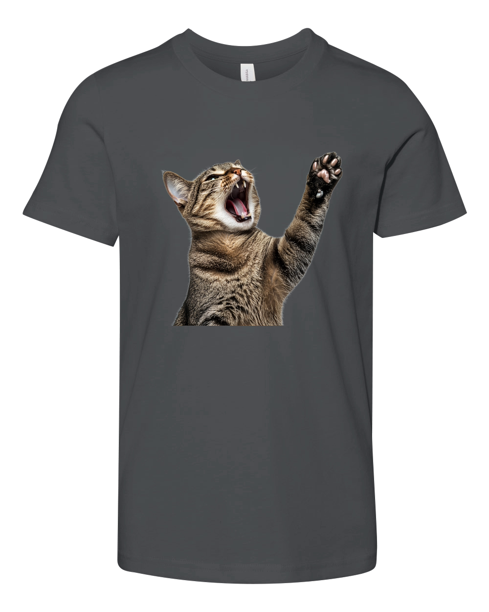 Three Tabby Cat 04 Youth Unisex Jersey Tee