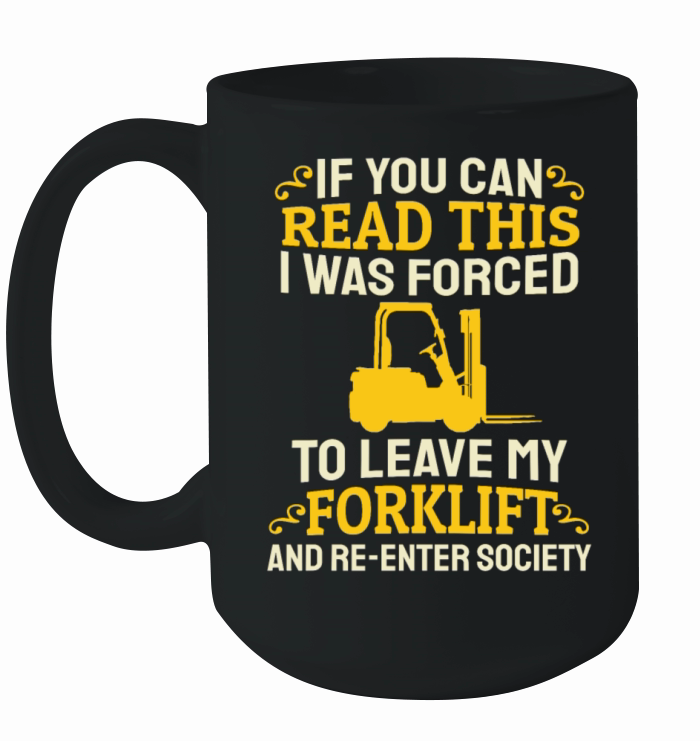 Forklift Driver Operator Forklifter Ceramic Mug