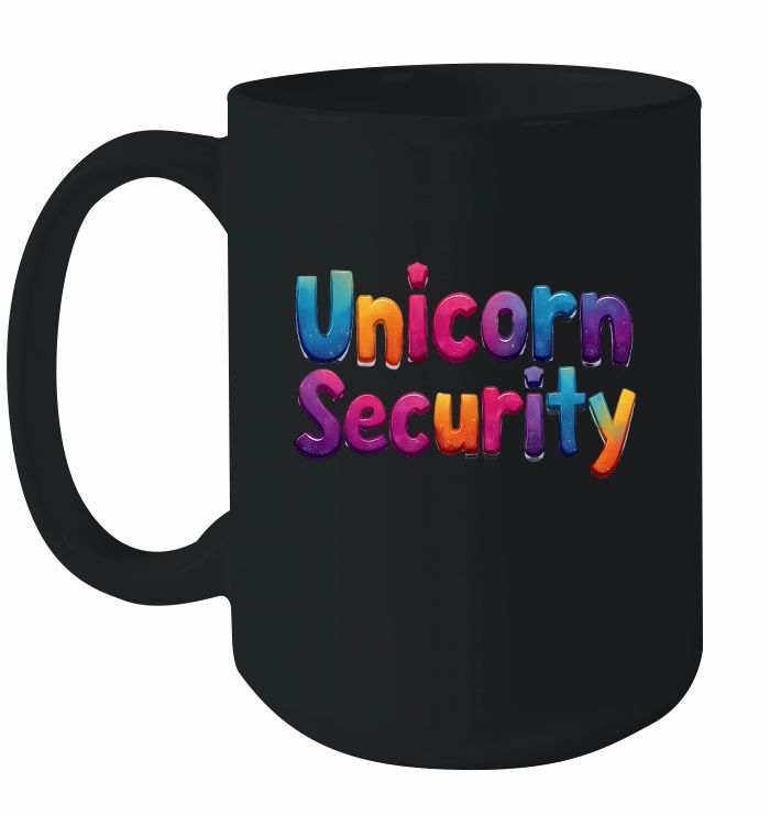 Magical Unicorn Security Ceramic Mug