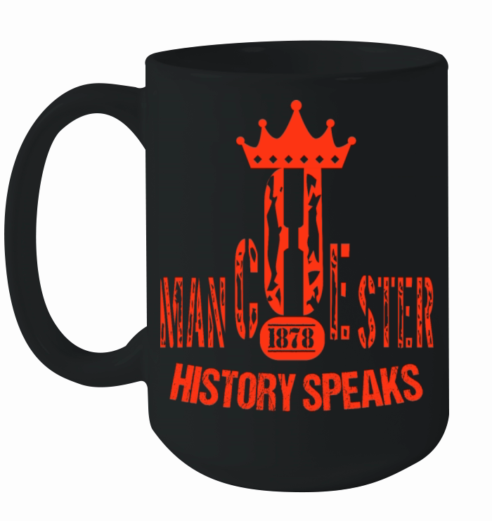 Manchester United 1878 The History Speaks REDCOLOR Ceramic Mug