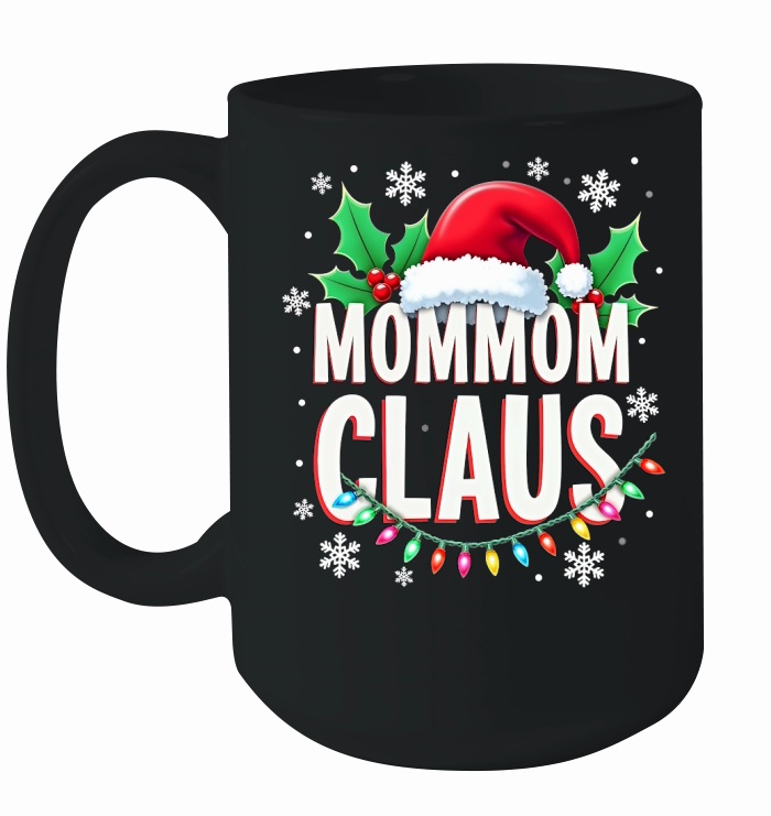 Mommom Claus Christmas Ceramic Mug