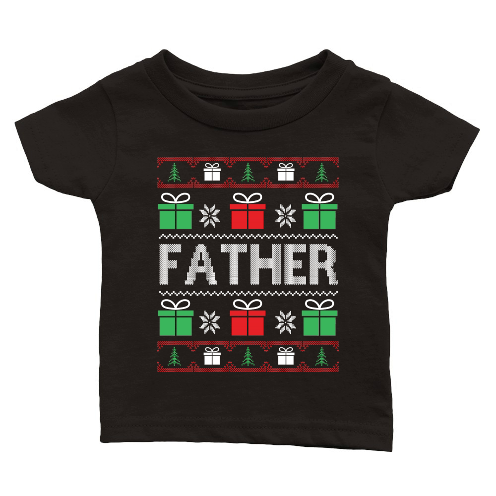 Father ugly Christmas Classic Baby Crewneck T-shirt