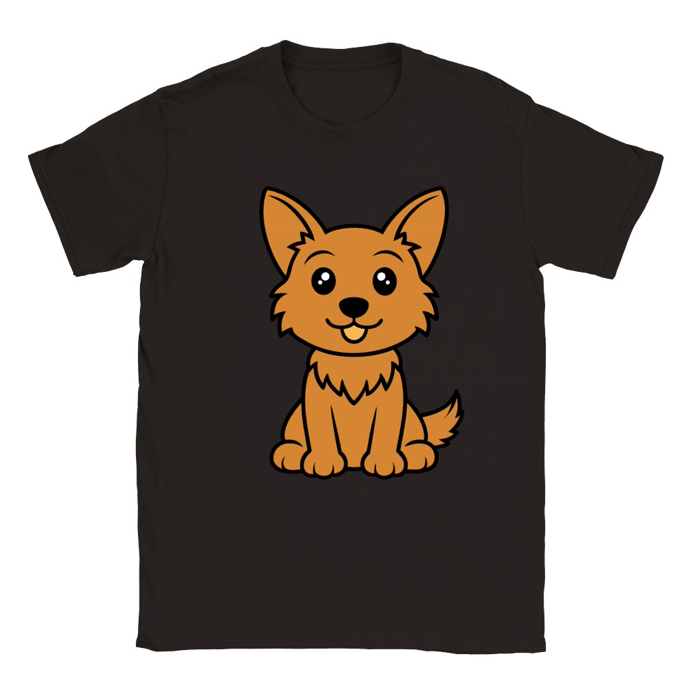 Australian Terrier 04 Classic Kids Crewneck T-shirt