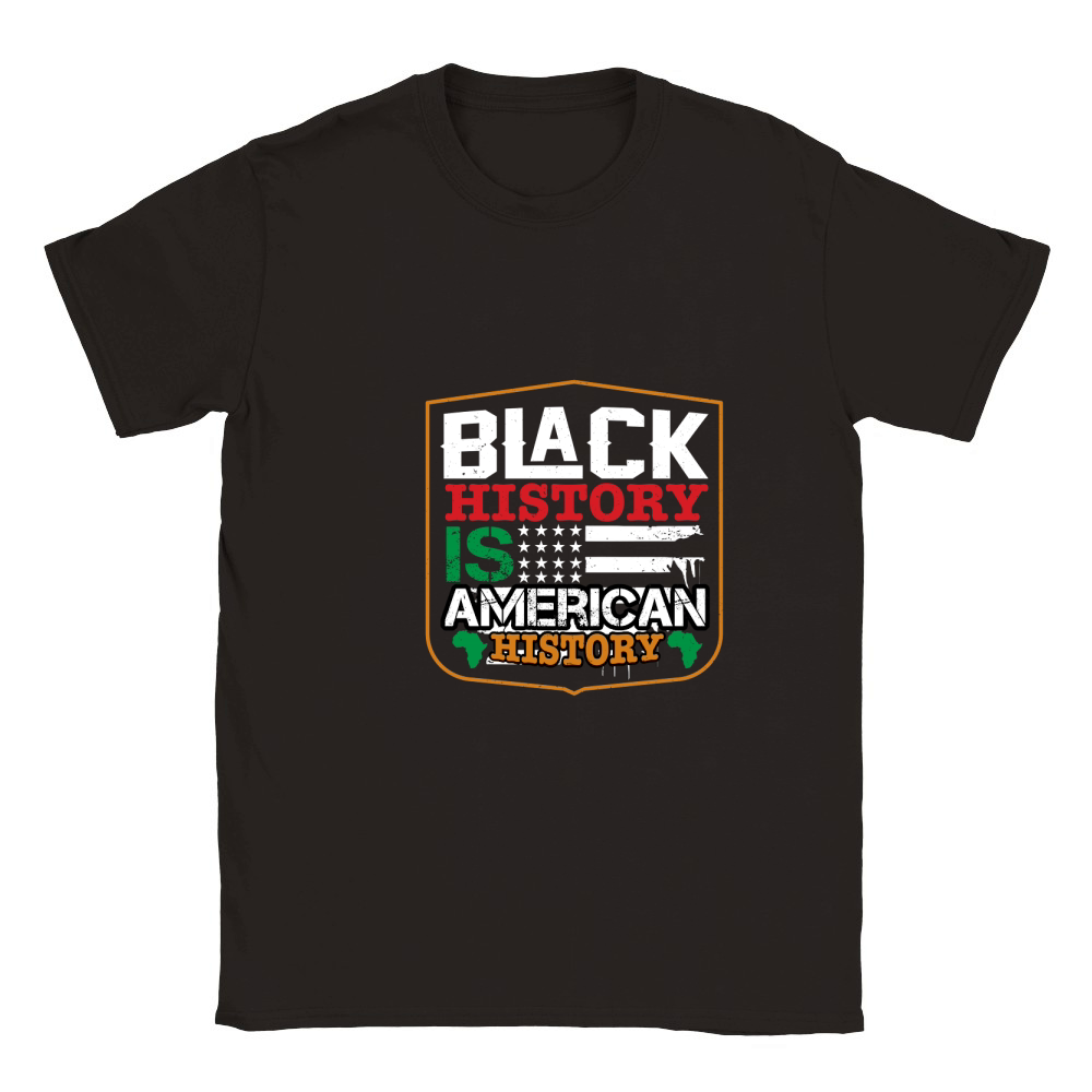 Balck history is american history Classic Kids Crewneck T-shirt