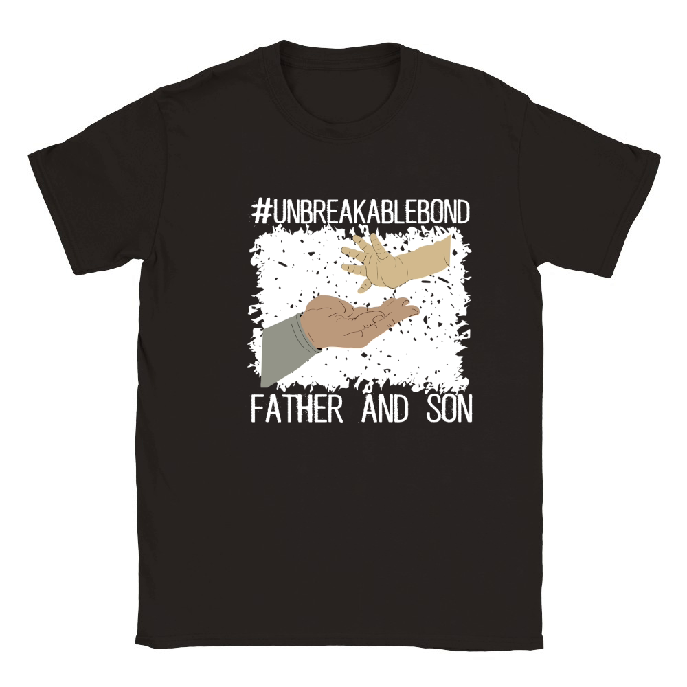 fathers day Unbreakable Bond Father and Son Classic Kids Crewneck T-shirt