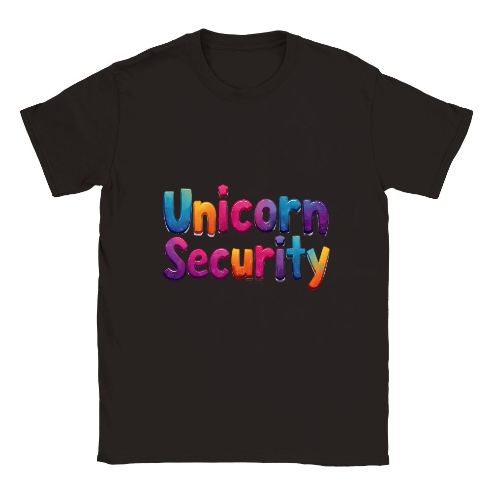 Magical Unicorn Security Classic Kids Crewneck T-shirt