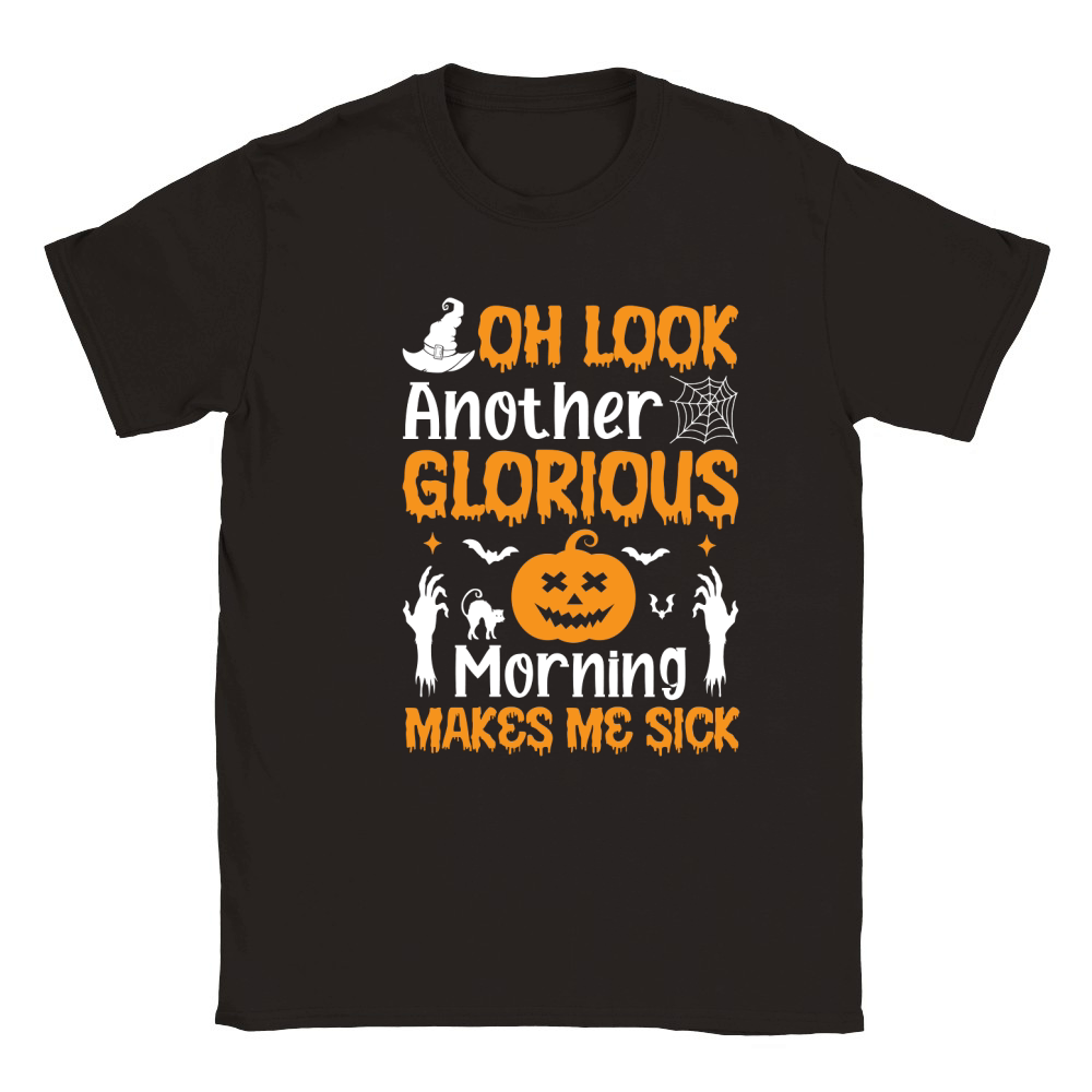 OH LOOK ANOTHER GLORIOUS MORNING MAKES ME SICK Classic Kids Crewneck T-shirt