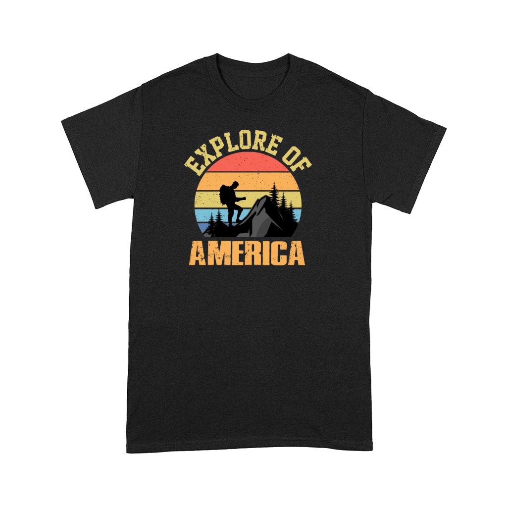 Hiking   Explore of America Adventure Comfort T-shirt