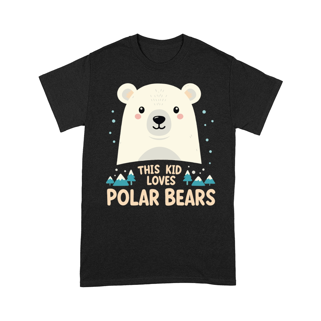 This kid loves polar bears Comfort T-shirt