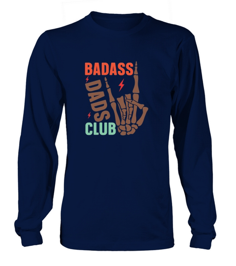 Badass dads Club 9 Long sleeved Unisex