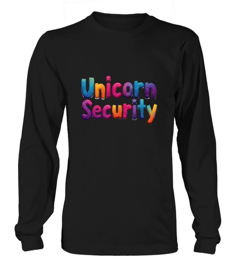Magical Unicorn Security Long sleeved Unisex