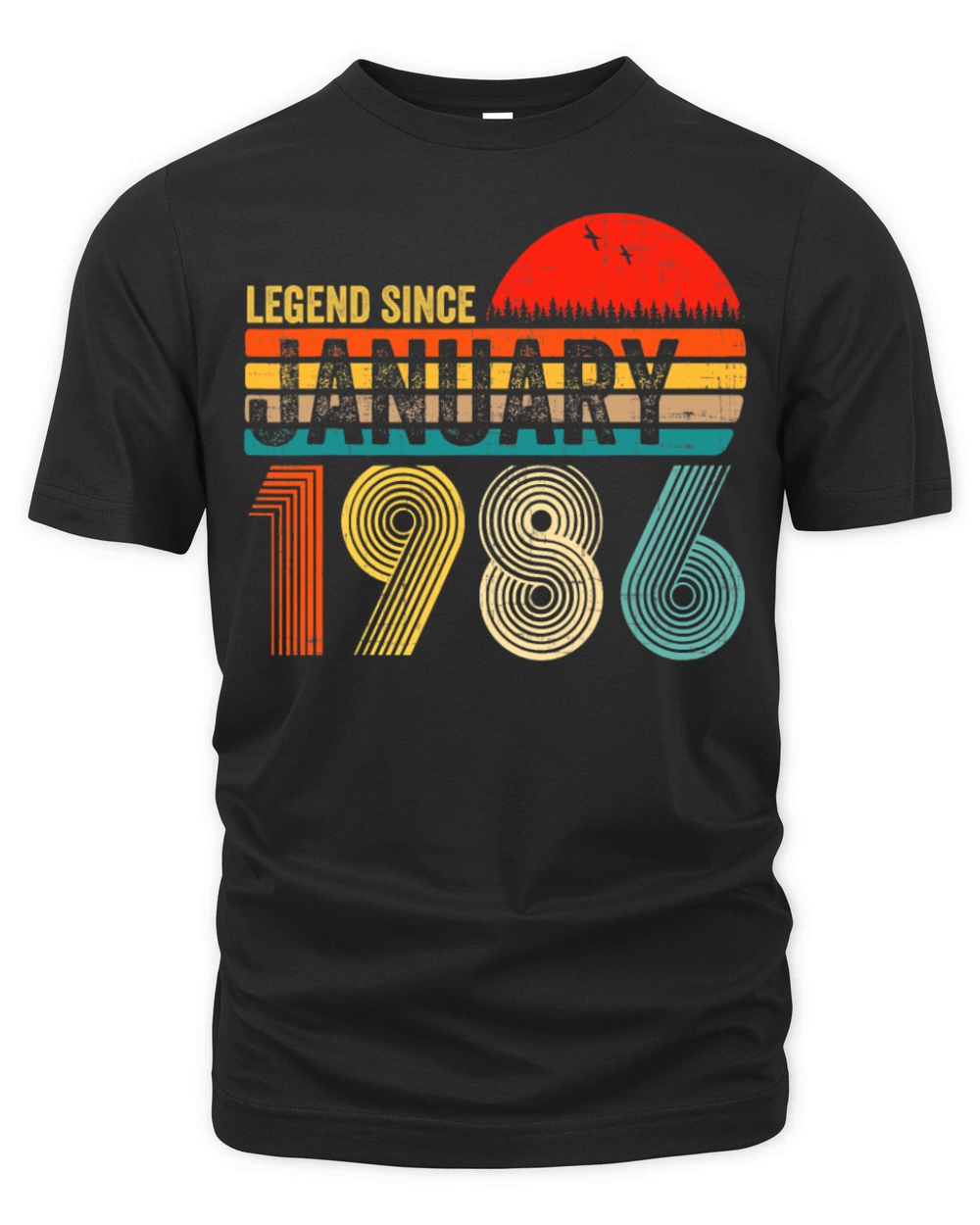 35 Years Old Retro Birthday Organic Unisex T-shirt