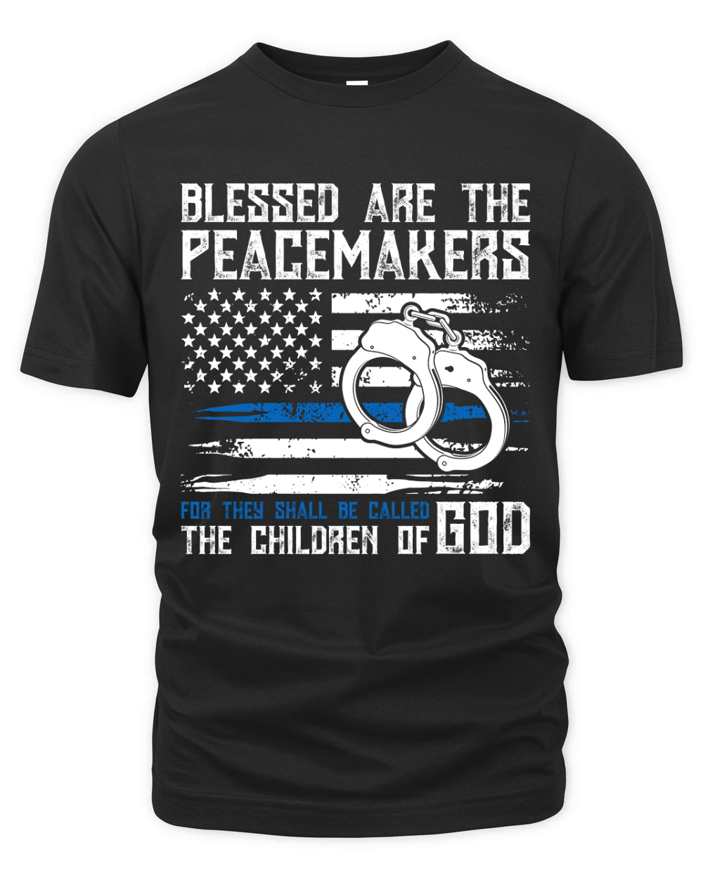Blessed Are The Peacemakers For They Shall Be Called Organic Unisex T-shirt