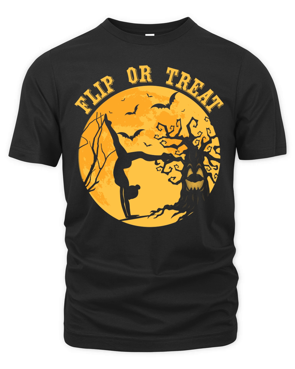 Flip or Treat Organic Unisex T-shirt